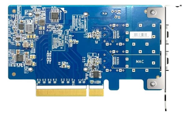 QNAP QXG-25G2SF-CX6 - Nätverksadapter - PCIe 4.0 x8 lågprofil - 25 Gigabit SFP28 x 2 - för QNAP TS-H2490FU