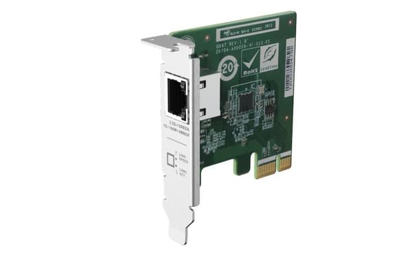 QNAP QXG-2G1T-I225 - Nätverksadapter - PCIe 2.0 - 2.5GBase-T x 1 - för QNAP TDS-16489U R2, TS-1232, 253, 453, 473, 832, 853, 8777, TVS, 977, 477, TVS