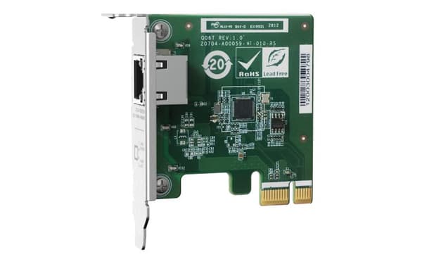 QNAP QXG-2G1T-I225 - Nätverksadapter - PCIe 2.0 - 2.5GBase-T x 1 - för QNAP TDS-16489U R2, TS-1232, 253, 453, 473, 832, 853, 8777, TVS, 977, 477, TVS