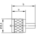 Miniatyrbillede 2 af 3: Telegärtner J01040A000 J01040A0000 UHF-stik, lige 50Ω 1 stk.