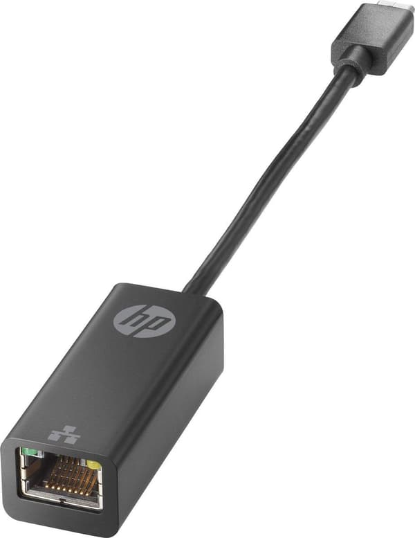HP USB Type-C til RJ45-adapter Sort