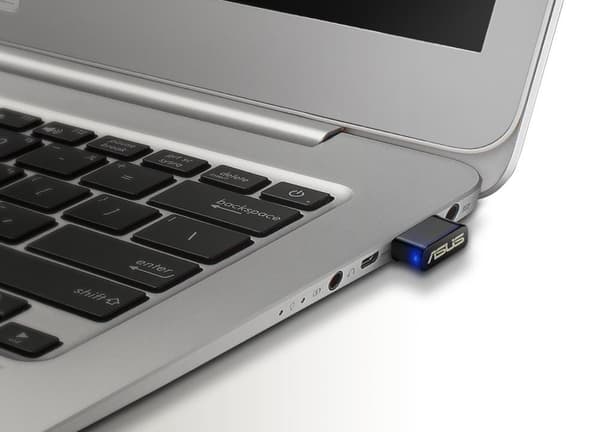 ASUS USB-AC53 Nano - Nätverksadapter - USB2.0 - 802.11b, 802.11a, 802.11g, 802.11n, 802.11ac (90IG03P0-BM0R10)