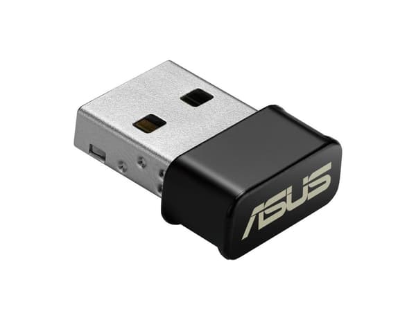 ASUS USB-AC53 Nano - Nätverksadapter - USB2.0 - 802.11b, 802.11a, 802.11g, 802.11n, 802.11ac (90IG03P0-BM0R10)