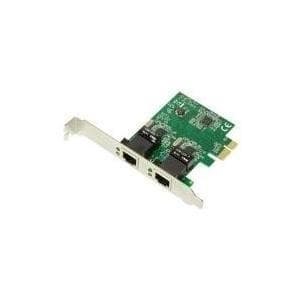 Logilink - Nätverksadapter - PCI Express 2.0 - Gigabit Ethernet x 2 (PC0075)