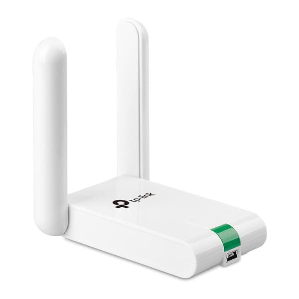 TP-Link TL-WN822N Trådlös N USB-adapter med hög förstärkning - nätverkskort - USB - 802.11b, 802.11g, 802.11n (TL-WN822N) Vit