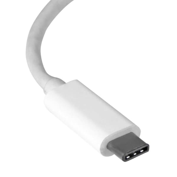 StarTech.com USB-C - Gigabit-verkkosovitin - USB 3.1 Gen 1 (5 Gbps) - Valkoinen - Verkkosovitin - USB Type-C - Gigabit Ethernet - valkoinen (US1GC30W)