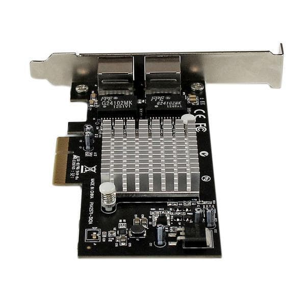 StarTech.com 2 Port PCI Express / PCIe Gigabit Ethernet nätverkskort 2x RJ45 - PCI-e Intel i350 NIC Server Adapter