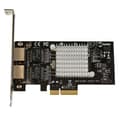 Miniatyrbild 2 av 5: StarTech.com 2 Port PCI Express / PCIe Gigabit Ethernet nätverkskort 2x RJ45 - PCI-e Intel i350 NIC Server Adapter