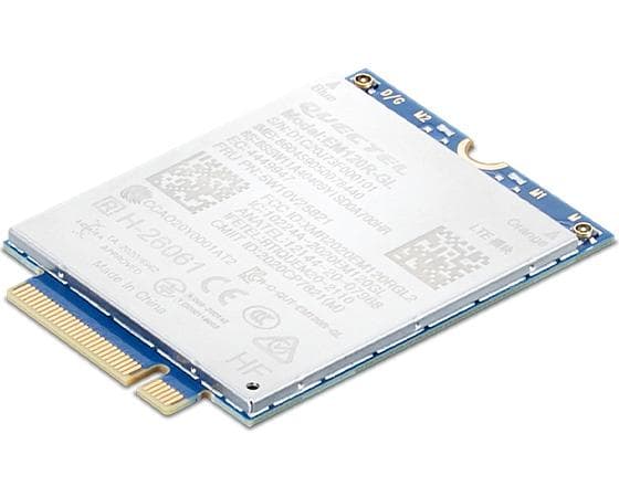 Lenovo Quectel EM120R-GL - Trådlöst mobilmodem - 4G LTE Advanced - M.2-kort - 600 Mbps - för (WWAN-klar): ThinkPad L14 Gen 2 20X1, 20X2, 20X5, 20X6, L