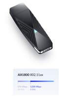 Miniatyrbild 6 av 8: D-Link DWA-X1850 trådlös åtkomstpunkt (WAP) 1200 Mbit/s Svart