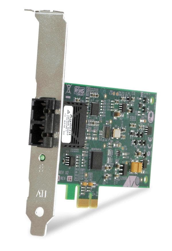 Allied Telesis 100FX Desktop PCI-e fibernetværkskort med PCI Express, Federal & Government 100 Mbit/s