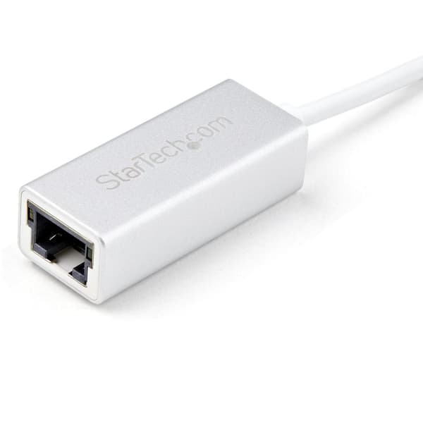 StarTech.com USB 3.0 till Gigabit nätverksadapter - Silver - Elegant aluminiumdesign för MacBook, Chromebook eller surfplatta