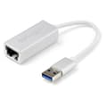 Miniatyrbild 1 av 4: StarTech.com USB 3.0 till Gigabit nätverksadapter - Silver - Elegant aluminiumdesign för MacBook, Chromebook eller surfplatta