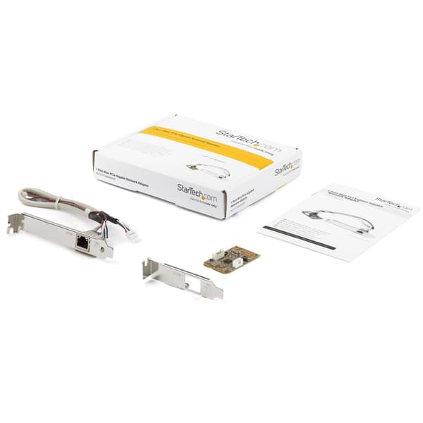 StarTech.com Mini PCI Express Gigabit Ethernet Nätverkskort - mini PCIe NIC Lan Adapter Card - Nätverksadaptrar - PCIe Mini Card - Gigabit Ethernet