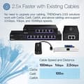 Miniatyrbild 3 av 6: Trendnet TUC-ET2G nätverkskort Ethernet 2500 Mbit/s (TUC-ET2G)