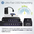 Miniatyrbild 6 av 6: Trendnet TUC-ET2G nätverkskort Ethernet 2500 Mbit/s (TUC-ET2G)