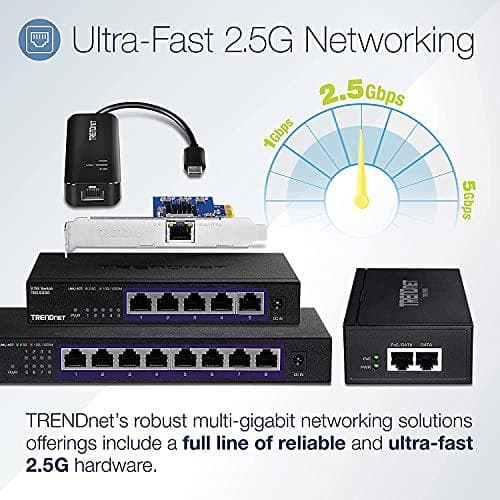 Trendnet TUC-ET2G nätverkskort Ethernet 2500 Mbit/s (TUC-ET2G)