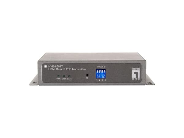 LevelOne HVE-6501T AV-lähetin, harmaa