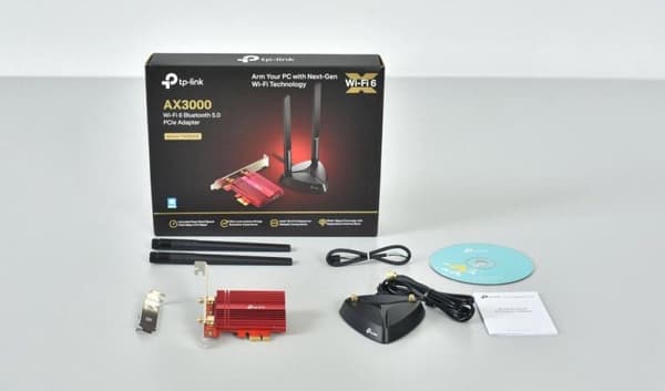 TP-Link Archer TX3000E Sisäinen WLAN / Bluetooth 2402 Mbit/s