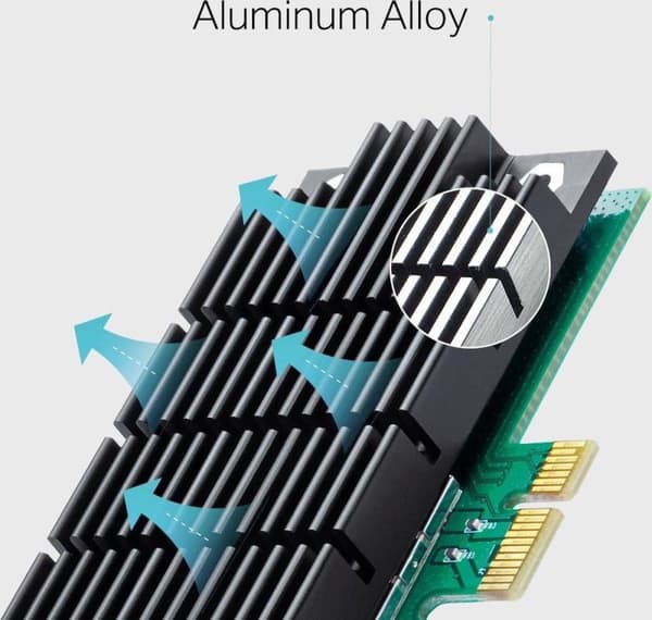 TP-Link AC1200 trådlös Dual Band PCI Express WiFi-adapter