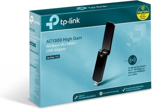 TP-LINK AC1300 trådlös Dual Band USB WiFi-adapter