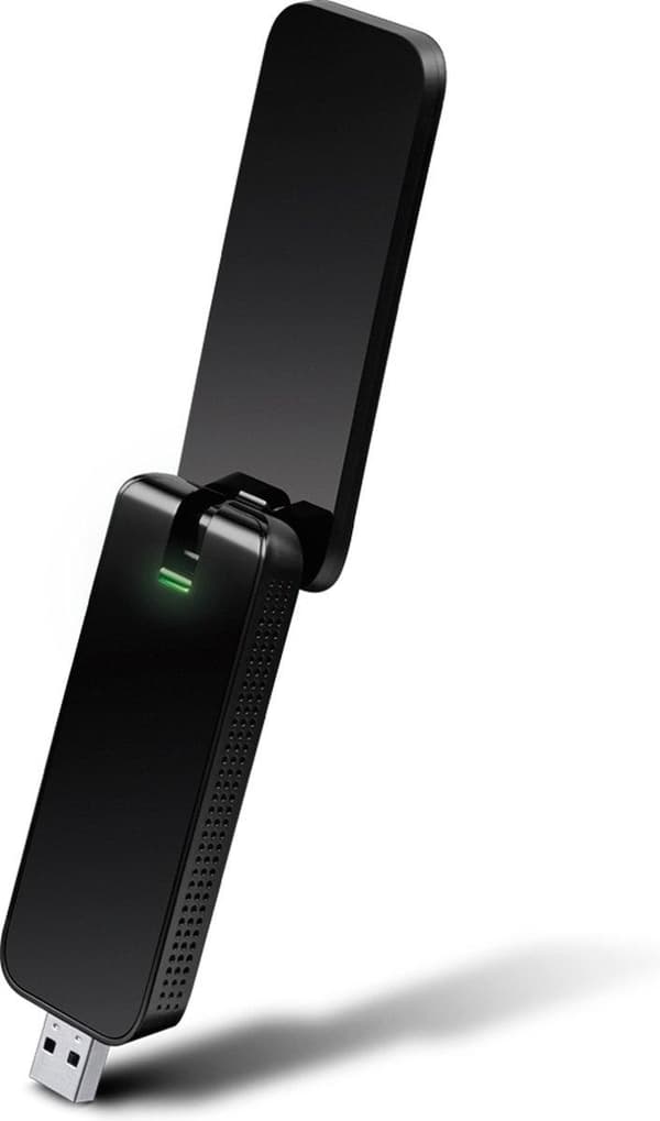 TP-LINK AC1300 trådløs Dual Band USB WiFi-adapter Sort