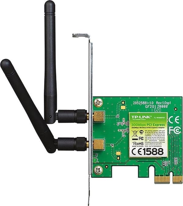 TP-Link TL-WN881ND Internt WLAN 300 Mbit/s Grön