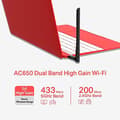 Miniatyrbild 3 av 5: Mercusys AC650 High Gain trådlös Dual Band USB-adapter