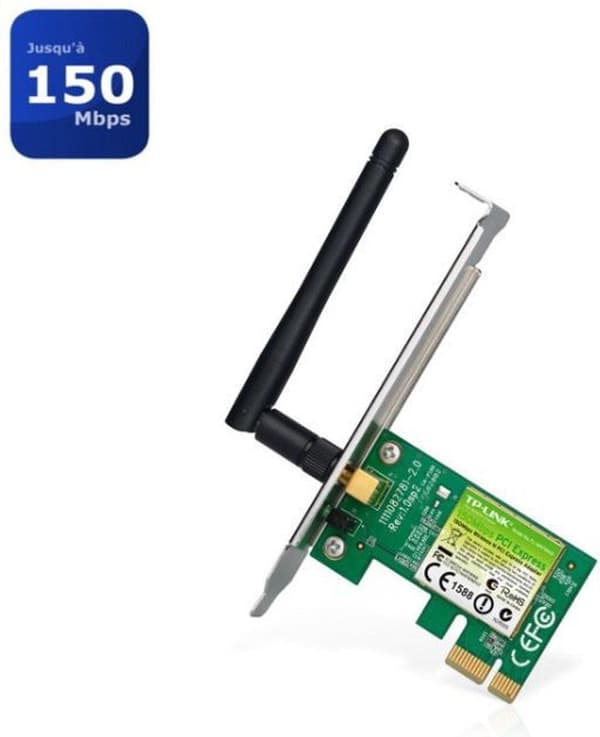 TP-Link TL-WN781ND nätverkskort Internt WLAN 150 Mbit/s