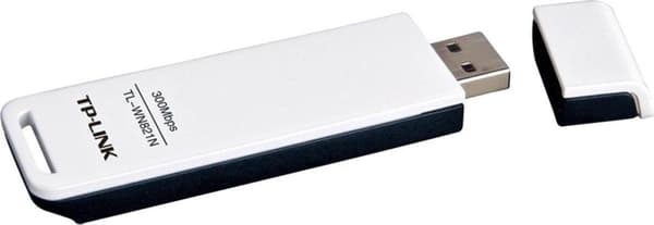 TP-Link TL-WN821N verkkokortti WLAN 300 Mbit/s musta, Valkoinen