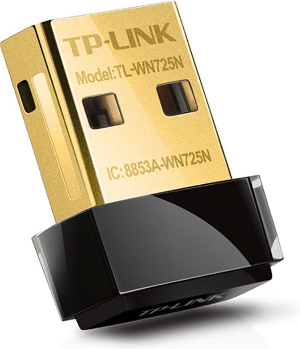 TP-Link 150Mbps trådlös N Nano USB-adapter Svart