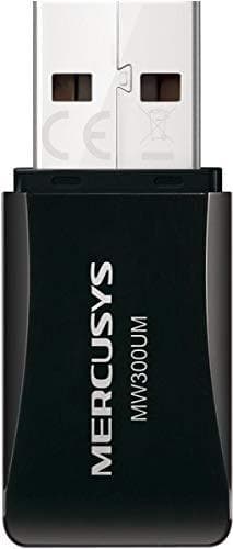 Mercusys N300 trådlös mini-USB-adapter Svart