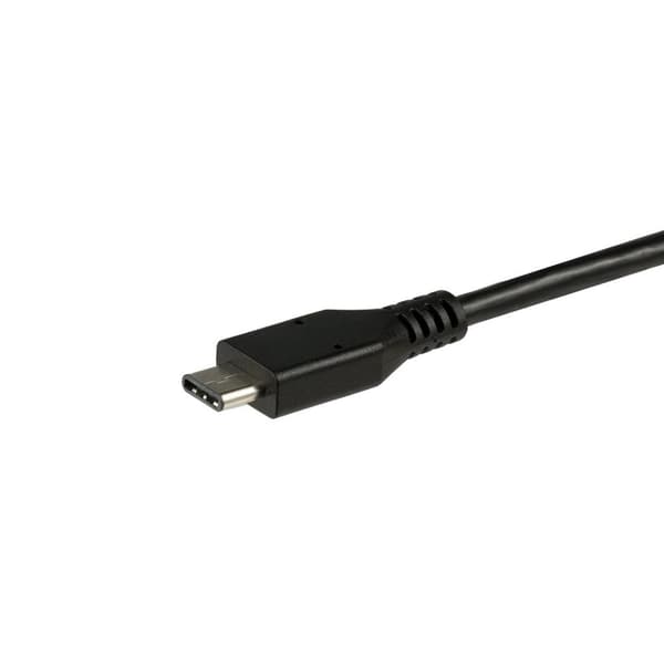 StarTech.com USB C till fiberoptisk omvandlare - Open SFP - Nätverksadapter - USB-C - 1000Base-LX/1000Base-SX x 1 - Svart