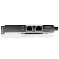 Miniatyrbillede 3 af 5: StarTech Dual Port PCI Express Gigabit netværkskort - PCIe PoE/PSE NIC Server Adapter - Netværksadapter - PCIe - Gigabit Ethernet x 2 (ST2000PEXPSE)