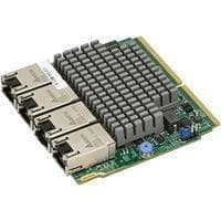 Supermicro SIOM 4X RJ45 gränssnittskort/adapter Inbyggd RJ-45 (AOC-MTG-I4TM-O) Grön