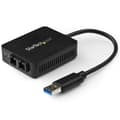 Miniatyrbild 1 av 5: StarTech.com USB 3.0 till fiberoptisk omvandlare 1000Base-SX SC nätverksadapter