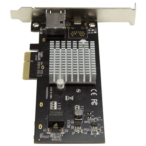 StarTech.com 1 Port 10G Ethernet PCI Express-nätverkskort - 10GbE NIC med Intel X550-AT-chip - 10GBase-T / NBASE-T-kompatibel - Nätverksadapter - PCIe