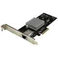 Miniatyrbild 1 av 5: StarTech.com 1 Port 10G Ethernet PCI Express-nätverkskort - 10GbE NIC med Intel X550-AT-chip - 10GBase-T / NBASE-T-kompatibel - Nätverksadapter - PCIe