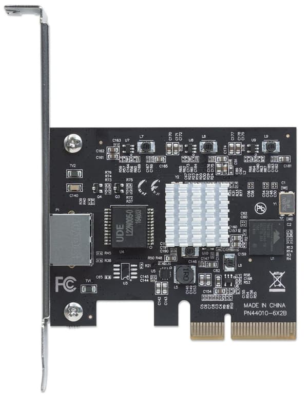 Intellinet - Nätverksadapter - PCIe 2.0 x4 Low Profile - 1/2.5/5/10GBase-T (PoE+)