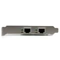 Miniatyrbillede 3 af 5: StarTech.com Dual Port Gigabit PCI Express Server Netværksadapterkort - Netværksadaptere - PCIe Low Profile - Gigabit Ethernet x 2 (ST1000SPEXD4)