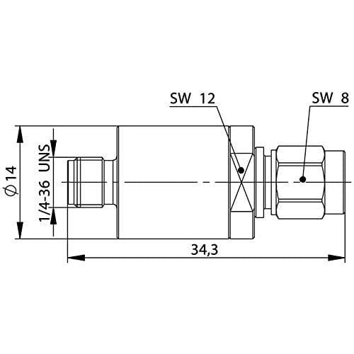 Telegärtner J01156A0041 dæmpningselement Pakke med 1