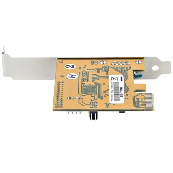 StarTech.com 1-ports PCI Express seriel interfacekort - PCIe til RS232 (DB9) kort - PC seriel adapterkort / udvidelseskort - Fuld- og lavprofilramme -