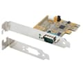 Miniatyrbillede 10 af 10: StarTech.com 1-ports PCI Express seriel interfacekort - PCIe til RS232 (DB9) kort - PC seriel adapterkort / udvidelseskort - Fuld- og lavprofilramme -