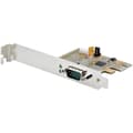 Miniatyrbillede 1 af 10: StarTech.com 1-ports PCI Express seriel interfacekort - PCIe til RS232 (DB9) kort - PC seriel adapterkort / udvidelseskort - Fuld- og lavprofilramme -