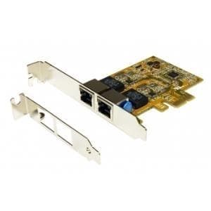 Exsys EX-6072-3 - Netværksadapter - PCIe Low Profile - Gigabit Ethernet x 2 (EX-6072-3)