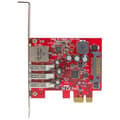 Miniatyrbillede 2 af 5: StarTech.com 3-Port PCI Express USB 3.0-kort + Gigabit Ethernet