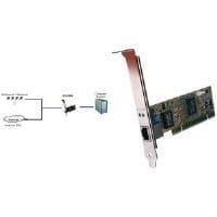 Exsys EX 6069 - Nätverksadapter - PCI - Ethernet, Fast Ethernet, Gigabit Ethernet - 1 port (EX-6069)