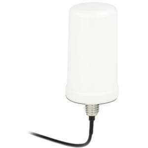 DeLOCK WLAN-antenne RP-SMA - antenne - 802.11 a/h/b/g/n/ac - udvendig - 0 dBi - ikke-retningsbestemt - hvid (89449)