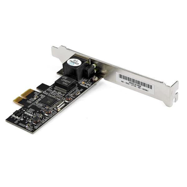 StarTech.com ST2GPEX PCI Express-nätverkskort (1-port, 2,5 Gbps 2,5GBASE-T, PCIe LAN-adapterkort) - Nätverksadaptrar - PCIe x4 Low-Profile - 10M/100M/