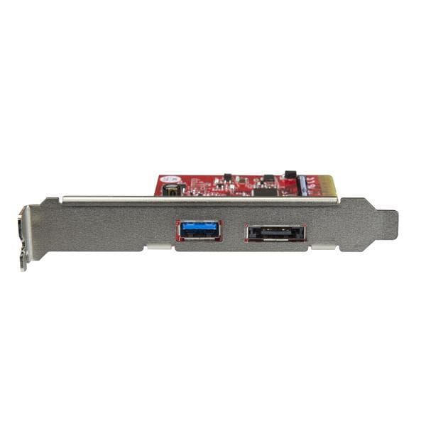 StarTech.com 2-porttinen USB 3.1 (10 Gbit/s) ja eSATA PCIe -kortti - PCIe USB 3.1 -kortti ja eSATA-kortti - USB 3.1 -laajennuskortti - USB-sovitin - P